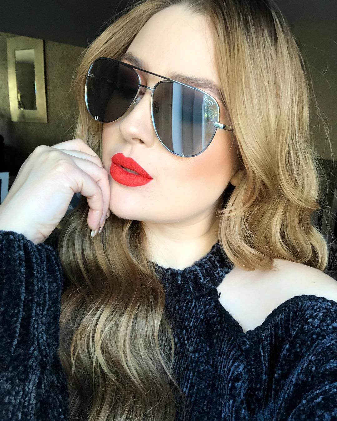 Los colores intensos son los preferidos de Ontiveros.