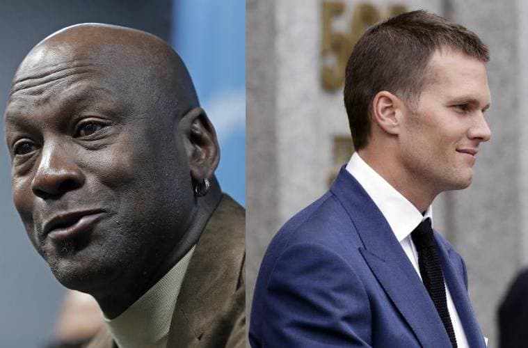 Tom Brady superó a Michael Jordan, su gran ídolo, en anillos