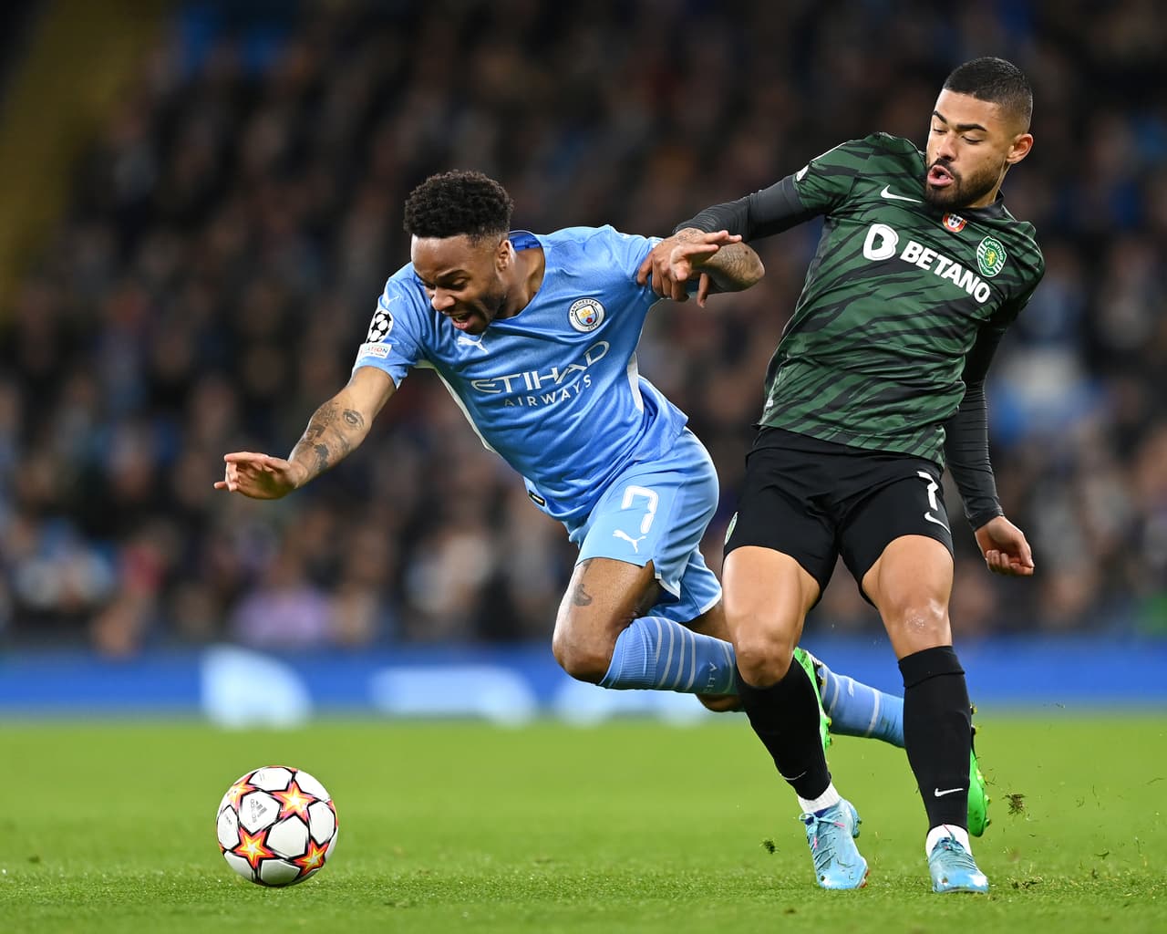 El cuadro de Pep Guardiola completó la obra ante un Sporting que compitió pero que poco pudo hacer ante el poderío del Manchester City en Champions League.