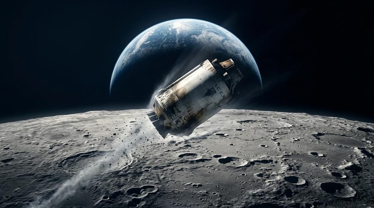 El módulo lunar Blue Ghost fue uno de los vehículos transportados por el Falcon 9 durante la misión lanzada desde Florida en enero de 2025. La nave logró completar su llegada a la Luna y se convirtió en uno de los primeros módulos privados en realizar un aterrizaje exitoso en la superficie lunar. Mientras Blue Ghost continuó su misión científica, la etapa superior del cohete quedó sin control y posteriormente fue identificada como el objeto que impactó contra la Luna.