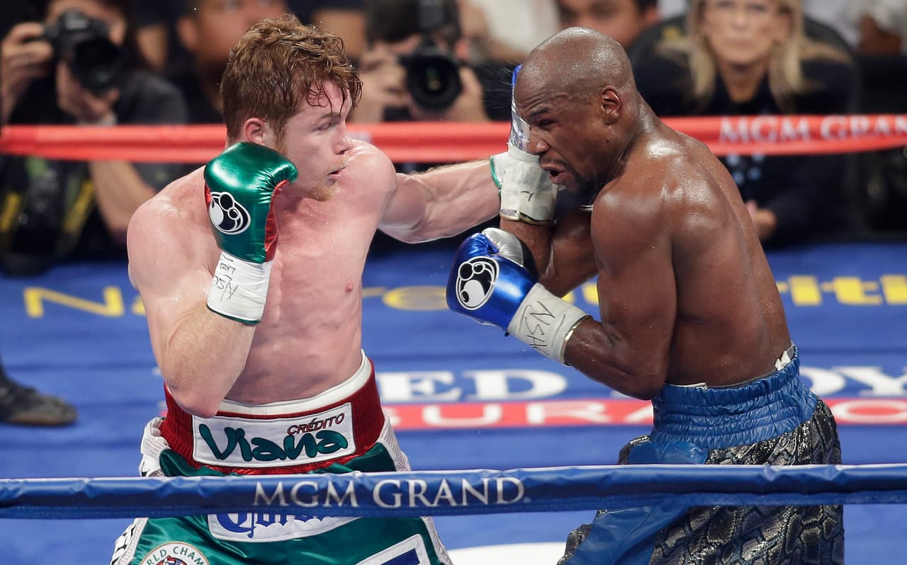 No menos de 160 libras: la condición de Canelo para la revancha con Mayweather