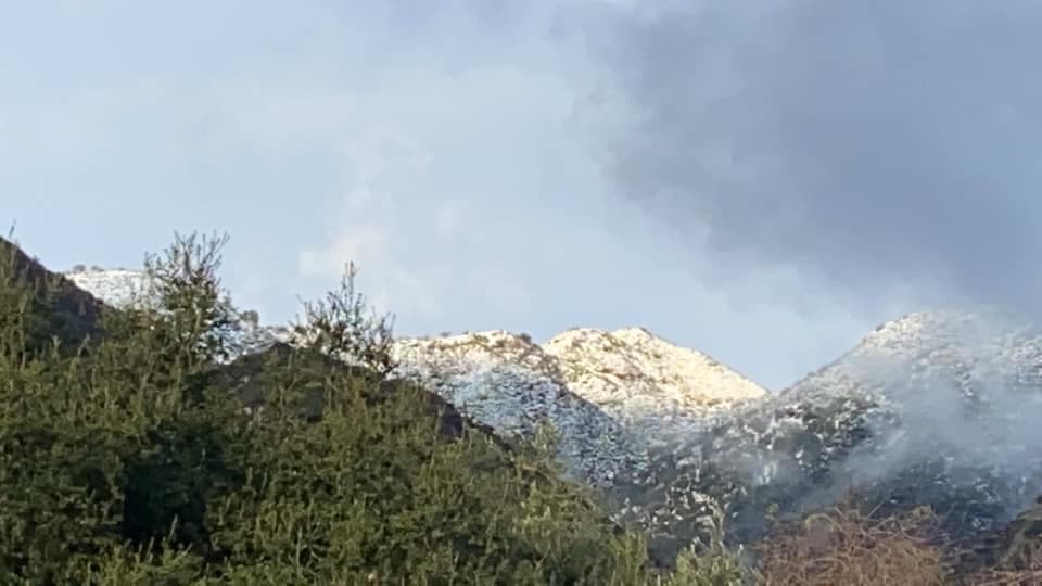 Así lucen las montañas de Pasadena. Fotoo de Fanny Guinea Guevara.