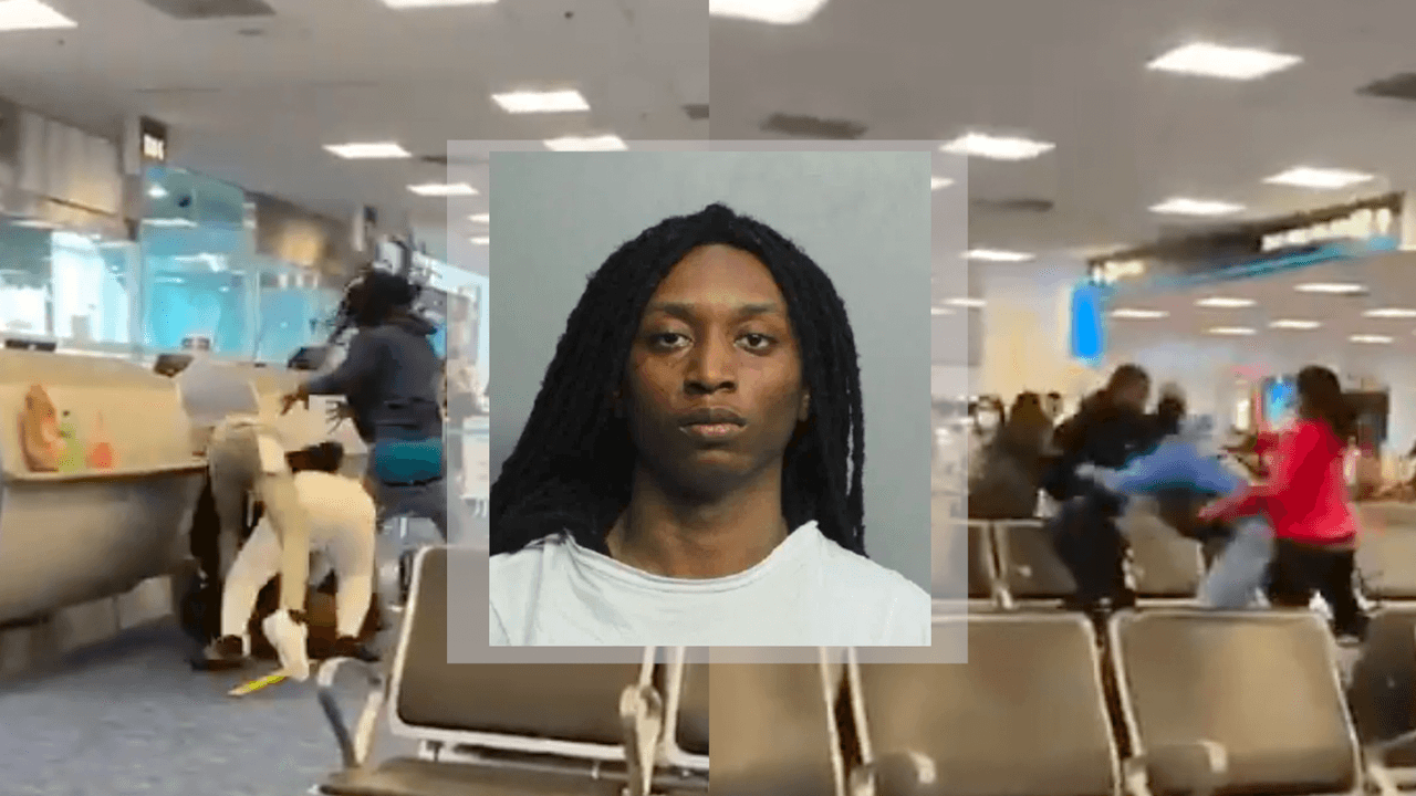 Arrestan a un hombre de Chicago tras una pelea a puñetazos en aeropuerto internacional de Miami
