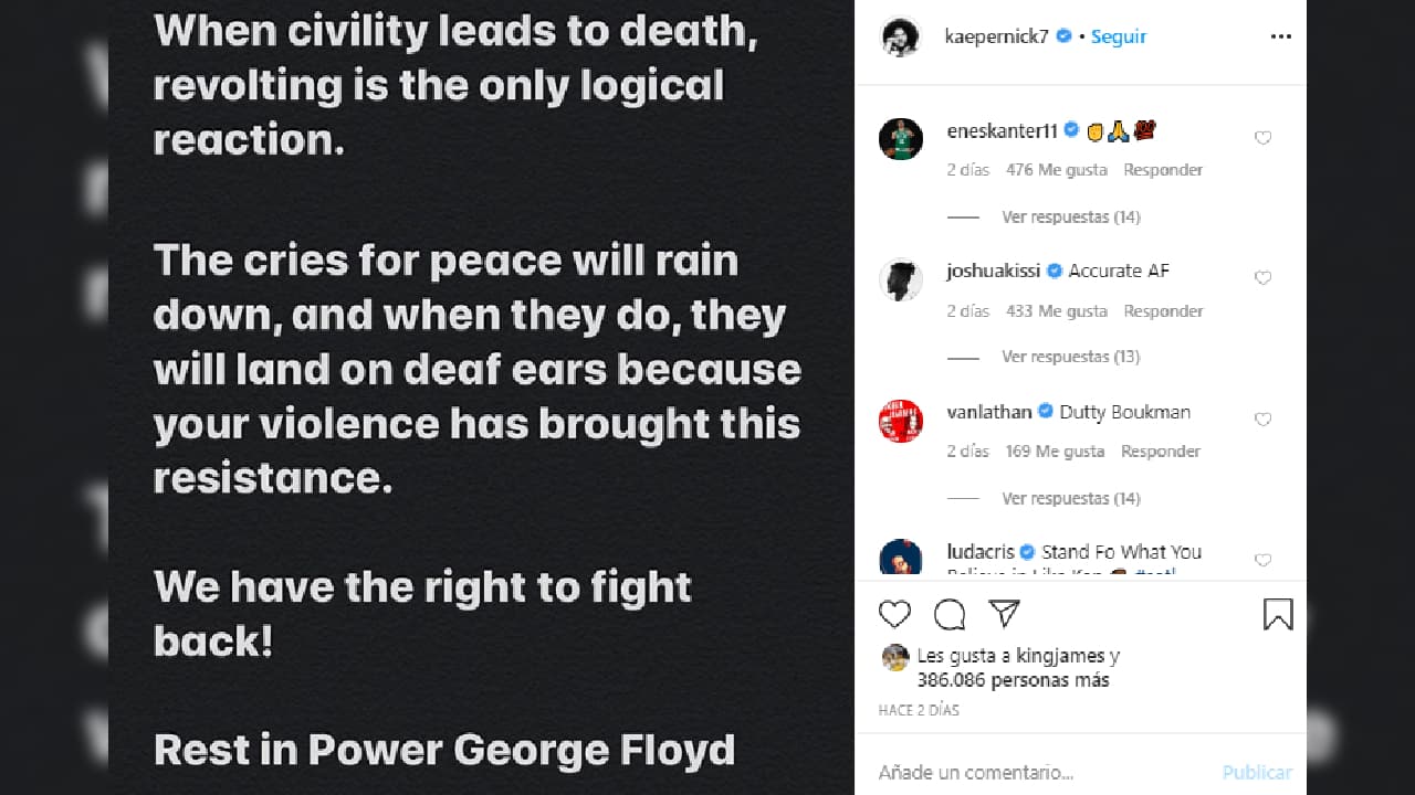 George Floyd fue detenido por intentar pagar con un billete falso de veinte dólares. Falleció en un hospital minutos después de su aprehensión.