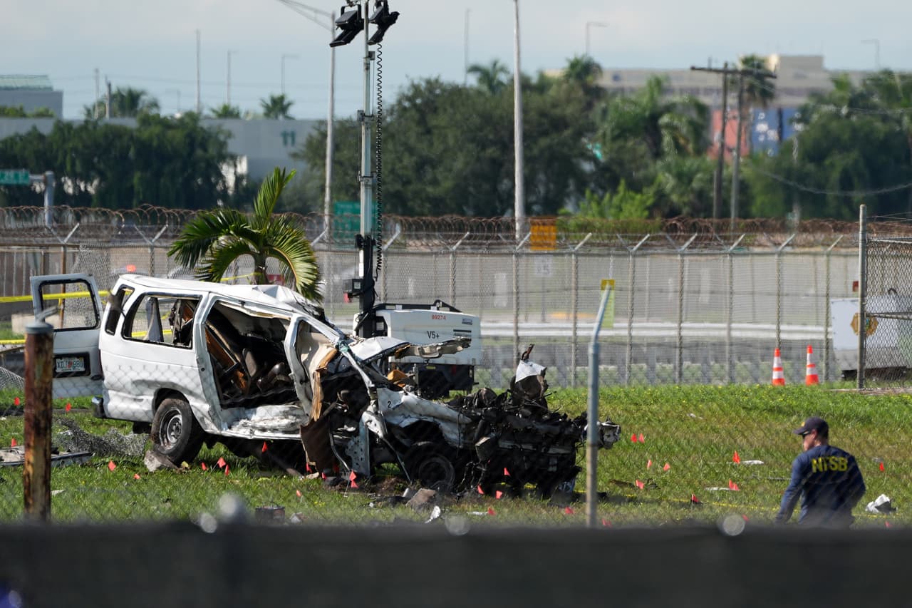 Las cinco personas fallecidas en el accidente del avión de carga en Miami eran trabajadores hispanos