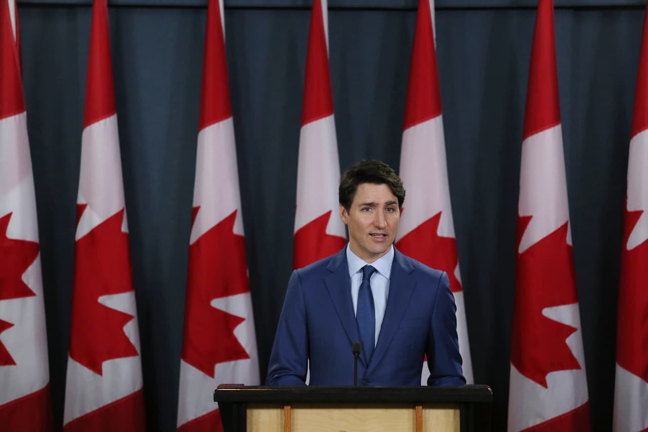 El primer ministro de Canadá, Justin Trudeau.