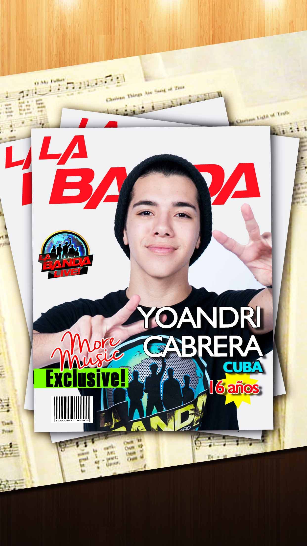 Los ocho chicos que quedan en La Banda ya comienzan a saborear el stardom. Tal es así, que hasta en magazines ya se les ve. Wait, what?