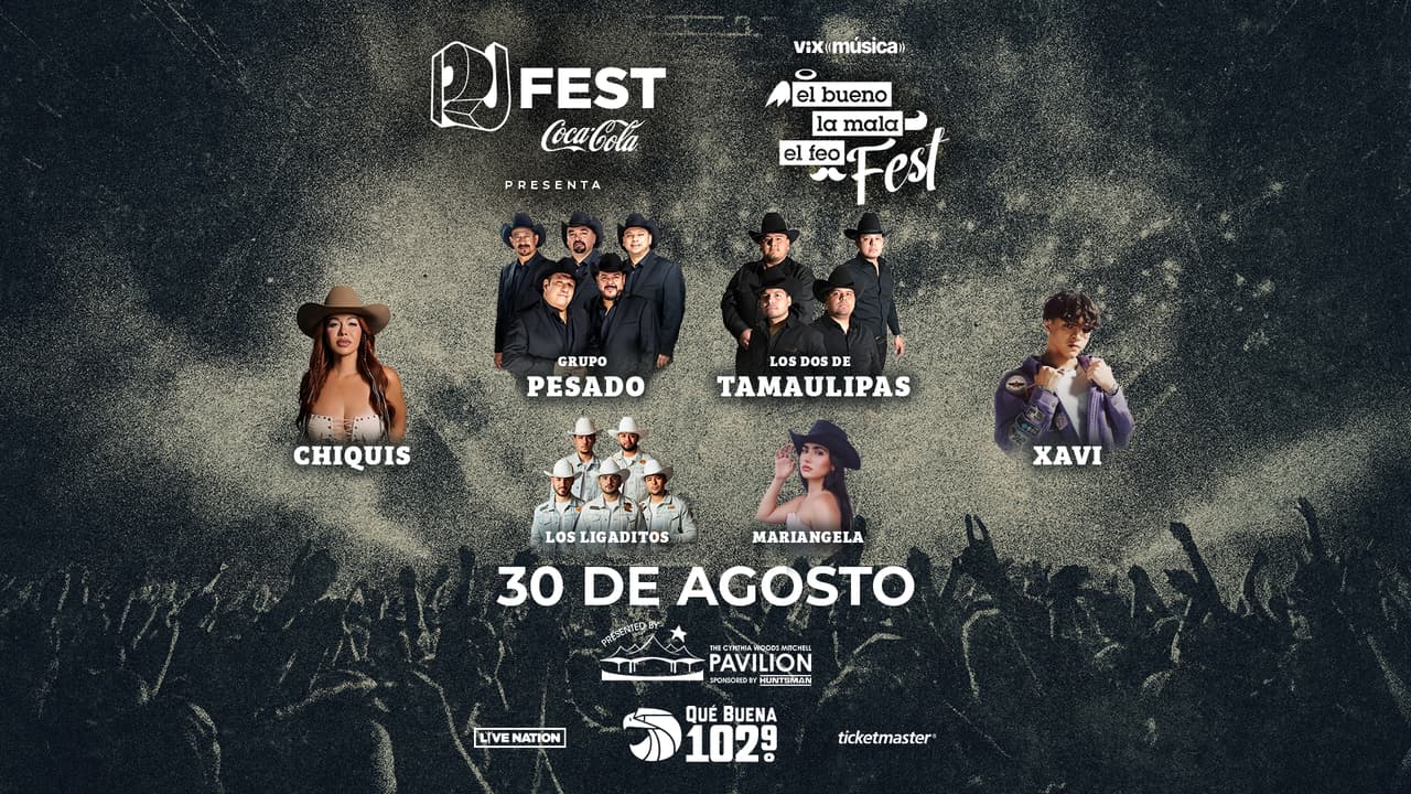 El Bueno, la Mala y el Feo Fest PJ Fest Premios Juventud 2026