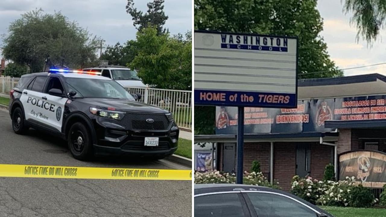 Tiroteo cerca de la escuela primaria George Washington deja a un hombre con múltiples heridas de bala en Madera