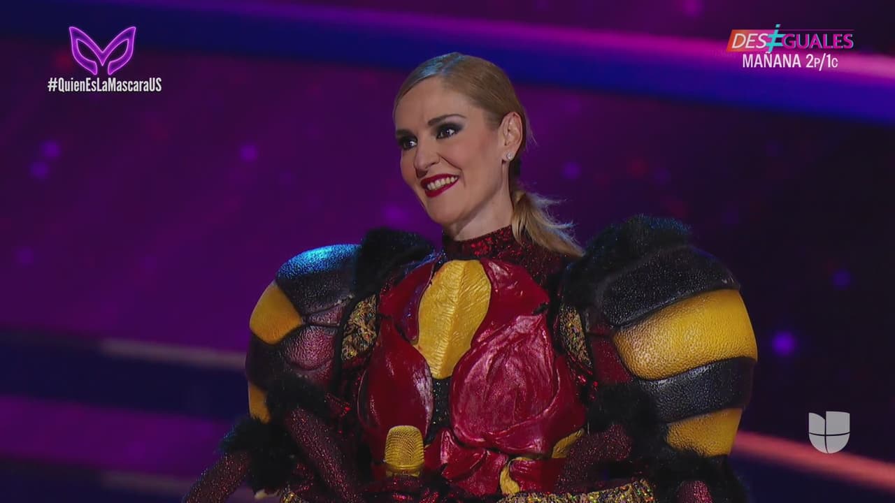 Chantal Andere fue la responsbale de dar vida a Avispa y Carlos Rivera fue quien adivinó.