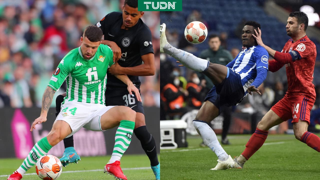 Betis pudo perder por marcador más abultado ante Eintrach Frankfurt; Lainez y Guardado no vieron acción. Lyon derrotó a Porto de visita con gol de Lucas Paquetá