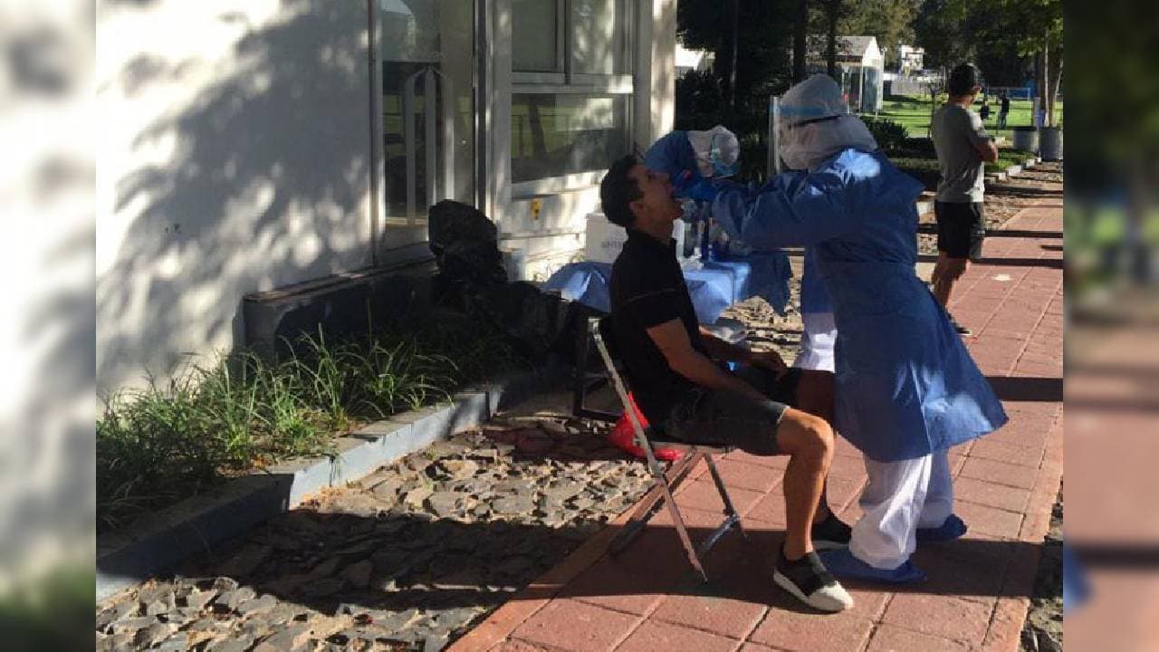 Realizaron pruebas para la detección del coronavirus a jugadores del primer equipo varonil, cuerpo técnico, staff y directiva.