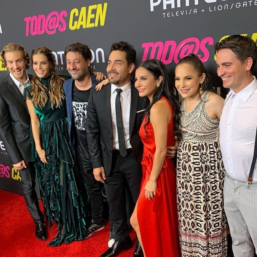 Con cinco meses de embarazo, la actriz mexicana no ha parado de trabajar debido a que continúa con la promoción de su más reciente película: 'Todos caen', donde comparte créditos con Omar Chaparro y Martha Higareda.