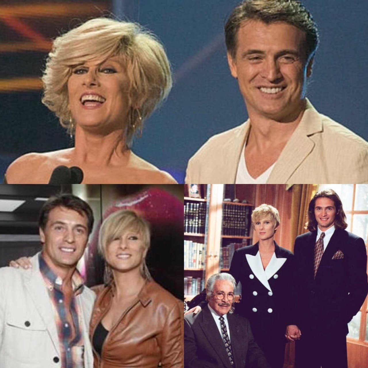 También el actor Juan Soler publicó esta foto en Twitter junto al siguiente mensaje: “Diferentes situaciones , diferentes etapas... Pero siempre La Dama , siempre el gran ser humano . Mi cariño de siempre”.