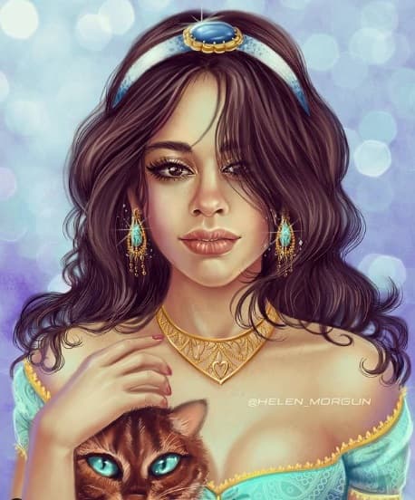 Respecto a Jasmín, la princesa de Ágrabah,
<b>Camila Cabello</b> sería una buena opción si Disney quisiera hacer otro 'live action'. Ambas son de piel trigueña, ojos marrones, curvas pronunciadas y cabellera oscura.