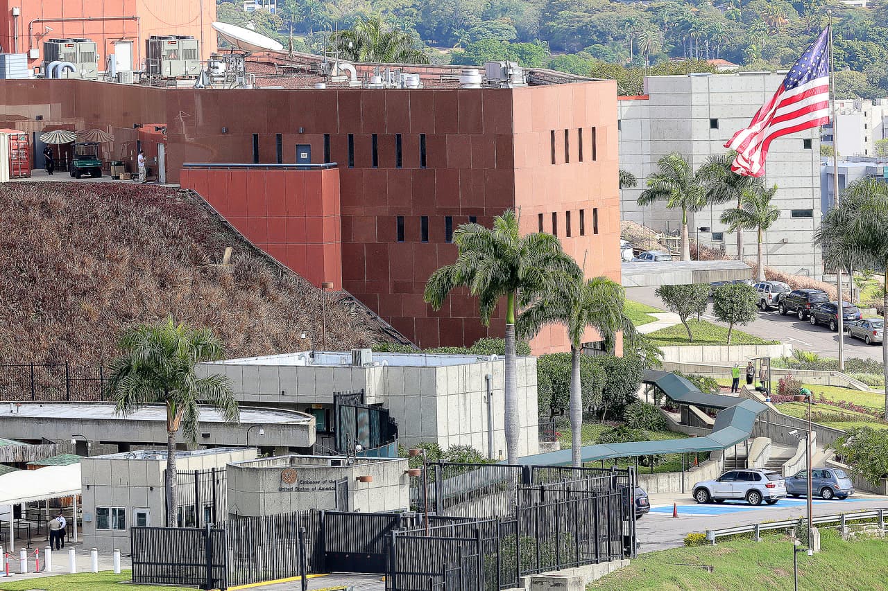 Embajada de EEUU en Caracas.