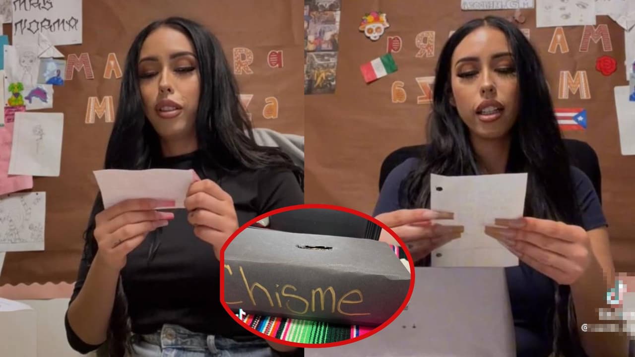 Maestra se defiende de las críticas por su ‘caja de chismes': “Se utiliza como estímulo para conversar”