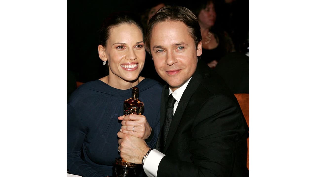 Hilary Swank y Chad Lowe