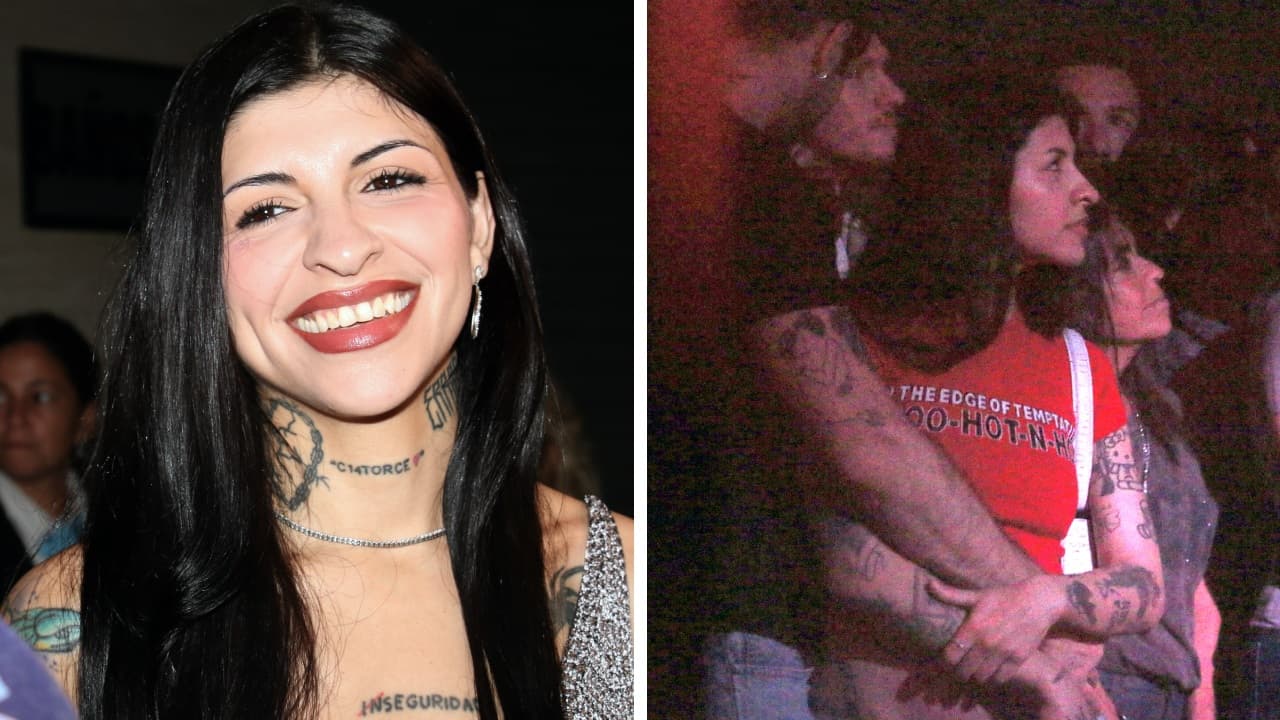 Captan a Cazzu y a su novio muy cariñosos en el teatro, ¿Inti los acompañó?