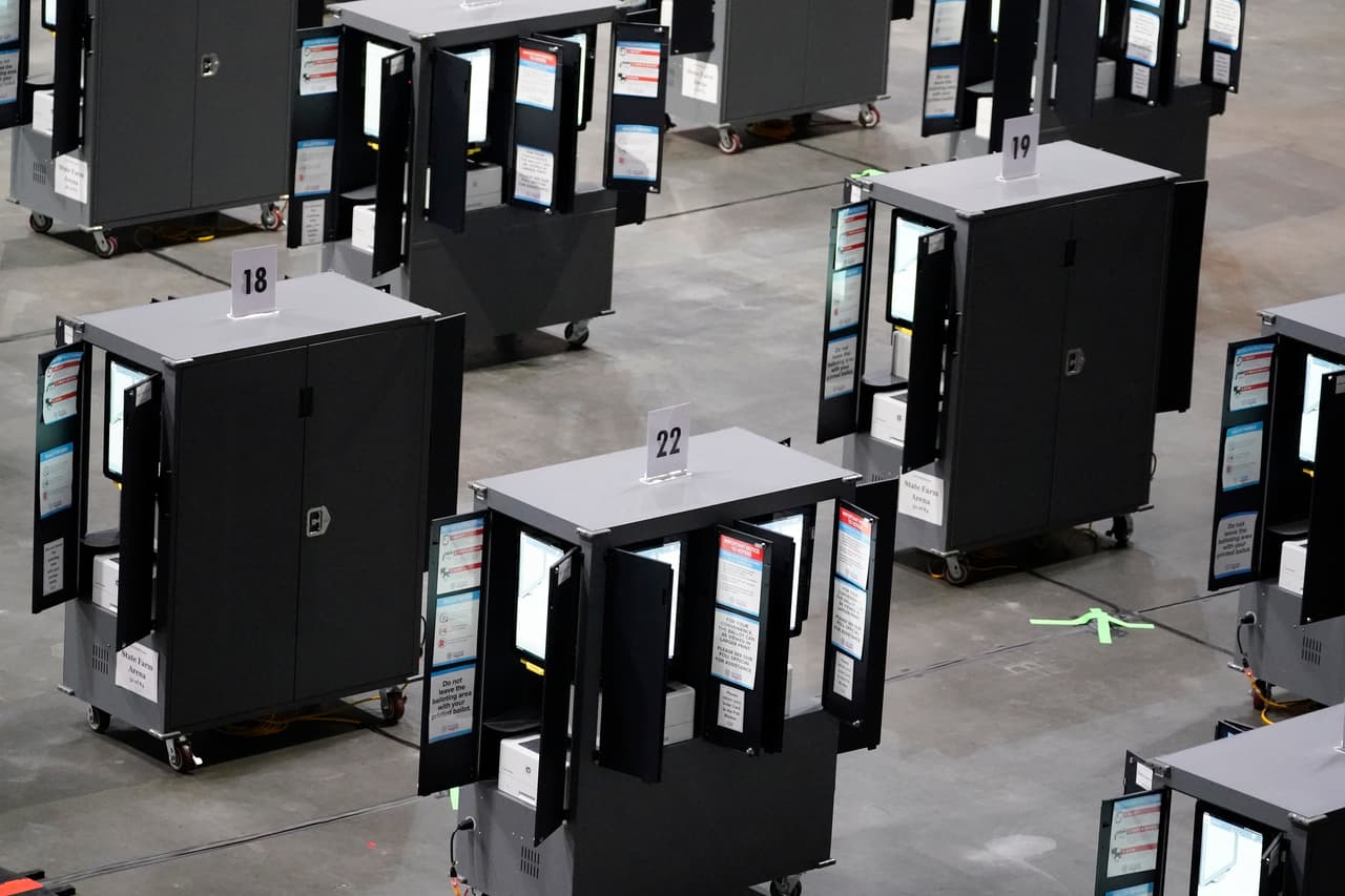 El voto secreto ha sido un principio fundamental en las elecciones estadounidenses, pero eso se está poniendo a prueba en Georgia