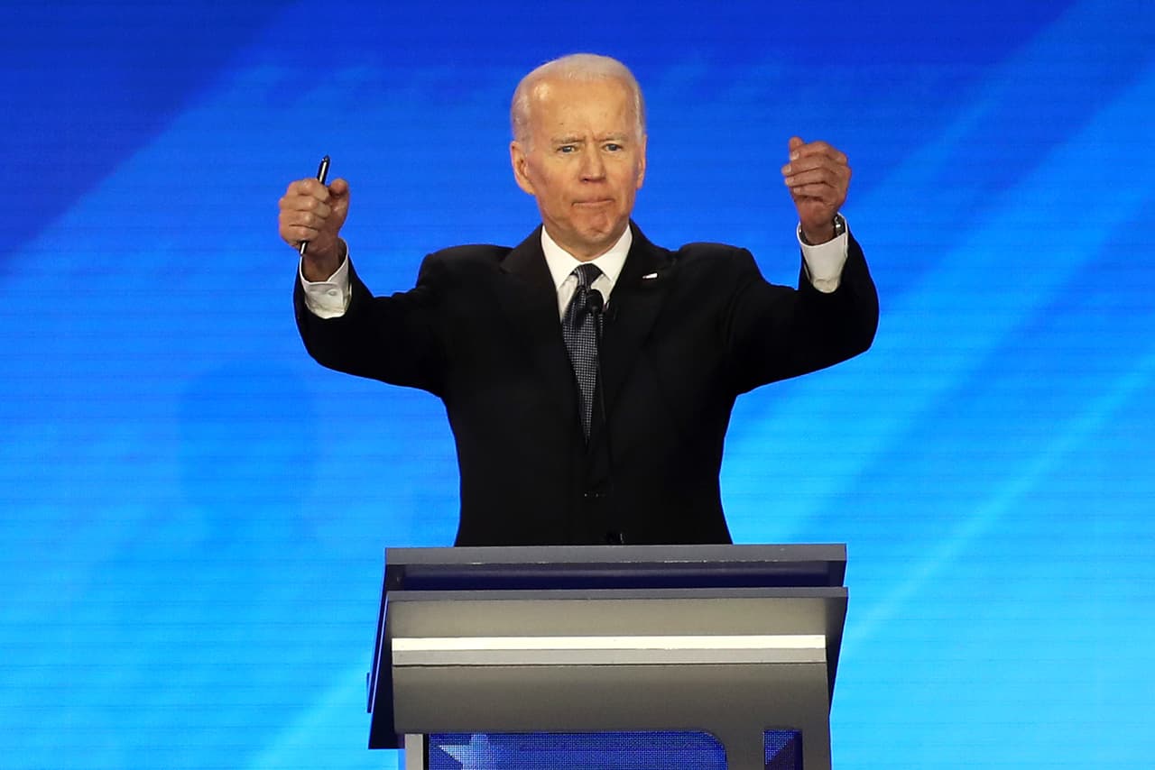 El exvicepresidente Joe Biden.