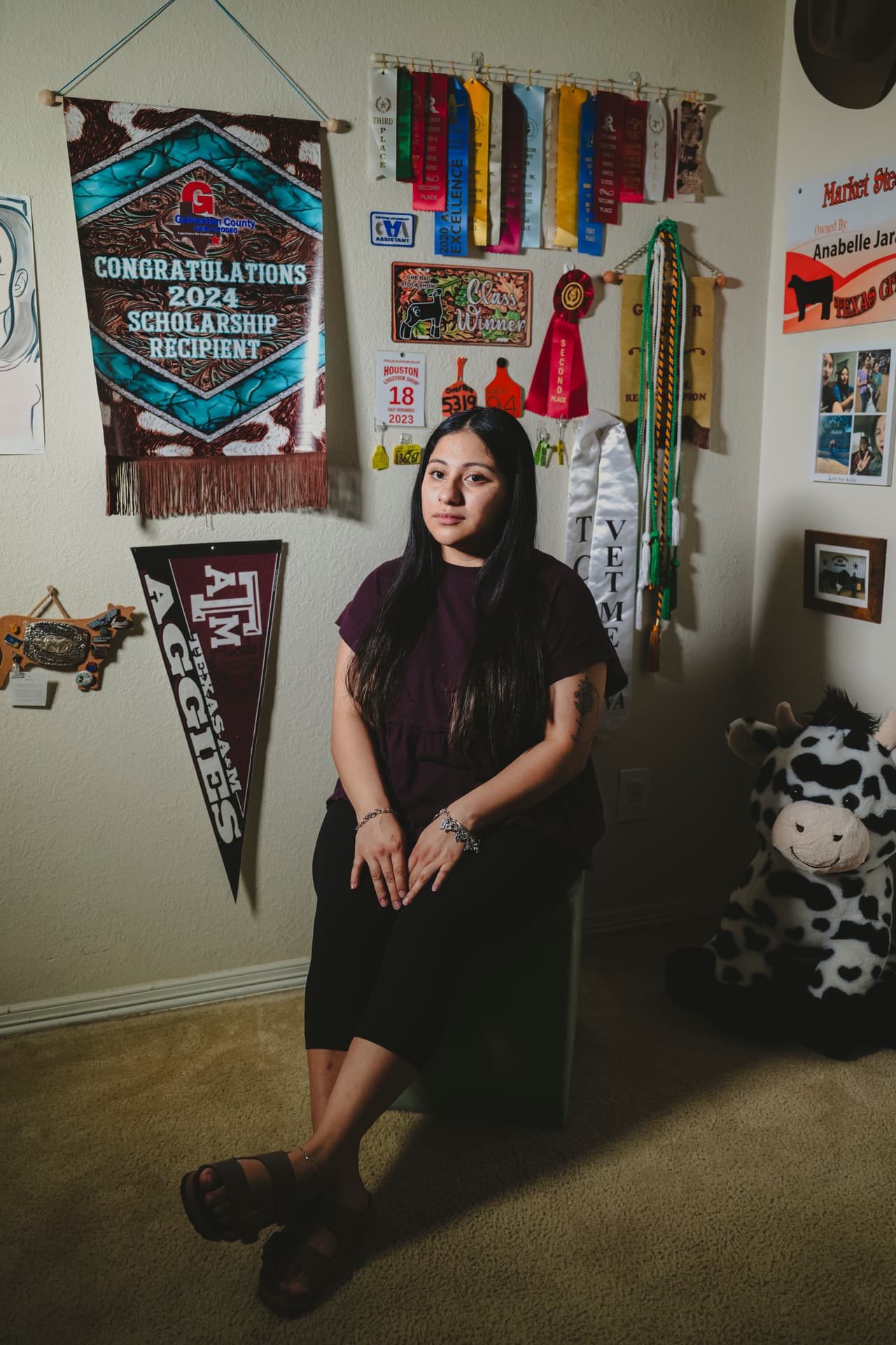 Anabelle Jaramillo, alumna de honor, fue detenida menos de un mes antes de su graduación.