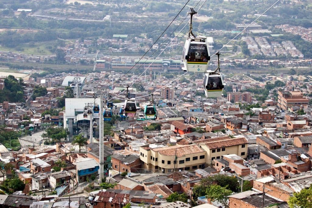 <b>3. Medellín, Colombia.</b> Una de las ciudades de la eterna primavera, la única con metro de su país y muy valorada por su ambiente festivo.