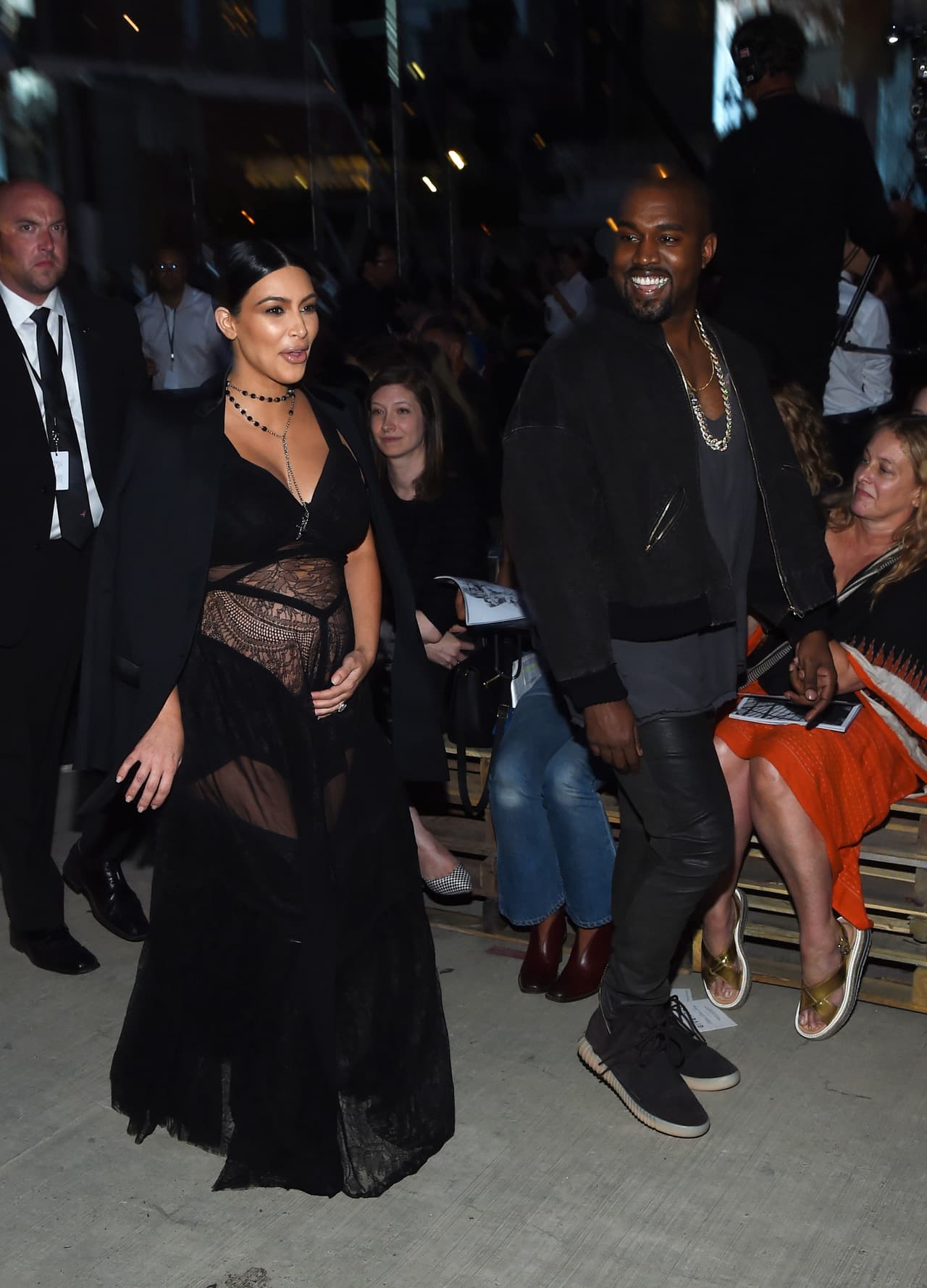 Encantados con haber atrapado las miradas de todos.