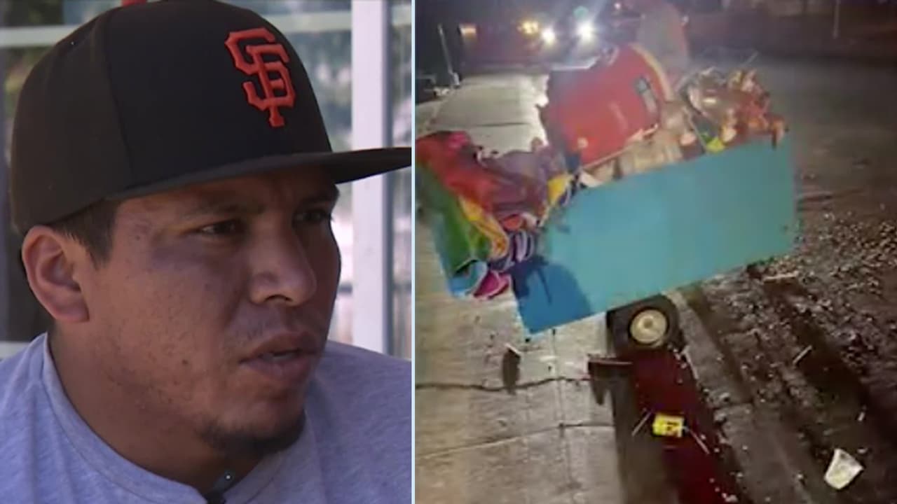 Atropellan y roban a un vendedor ambulante mexicano en California