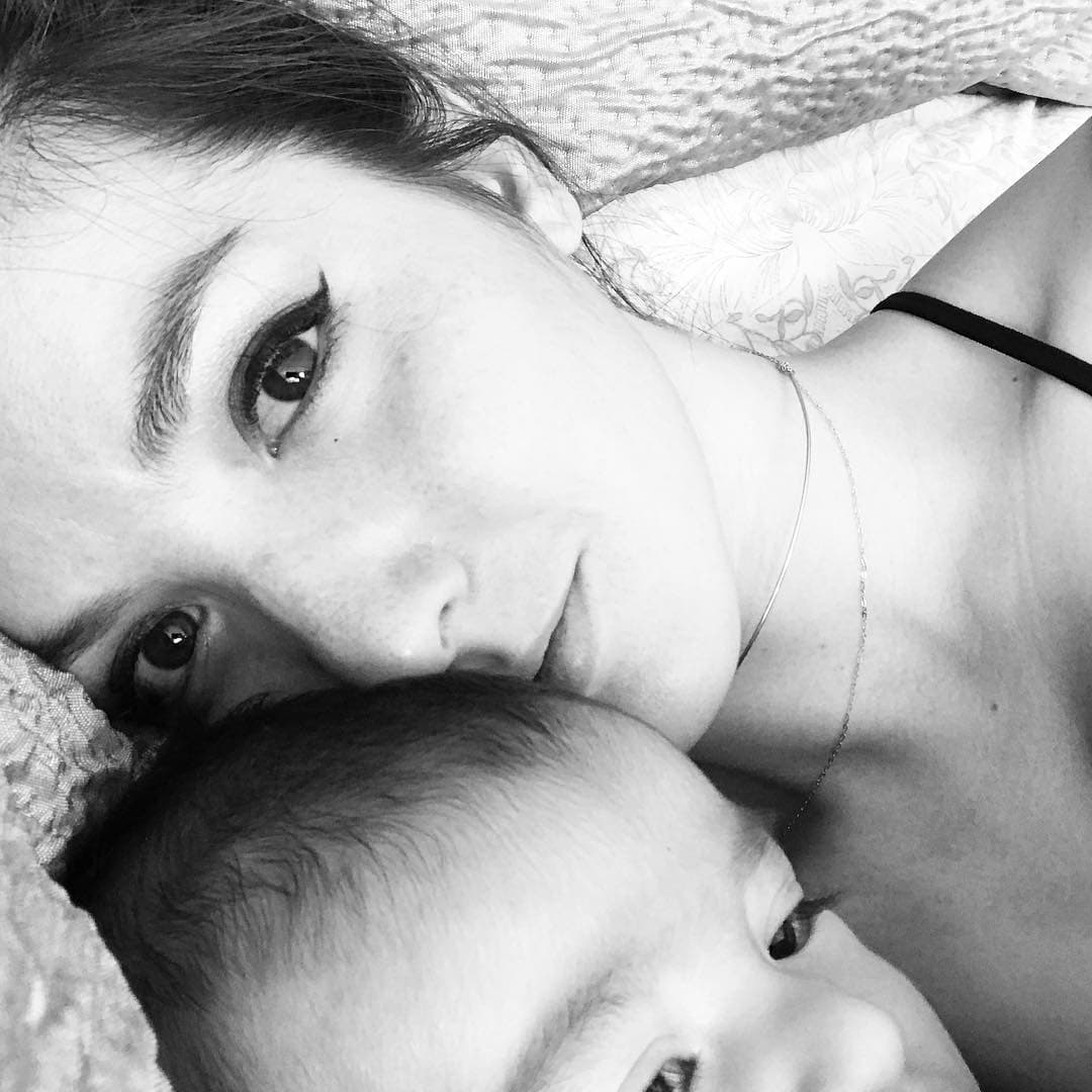 La actriz Eréndira Ibarra se convirtió en madre por primera vez el pasado 13 de abril, con el nacimiento de su hijo Rocco.