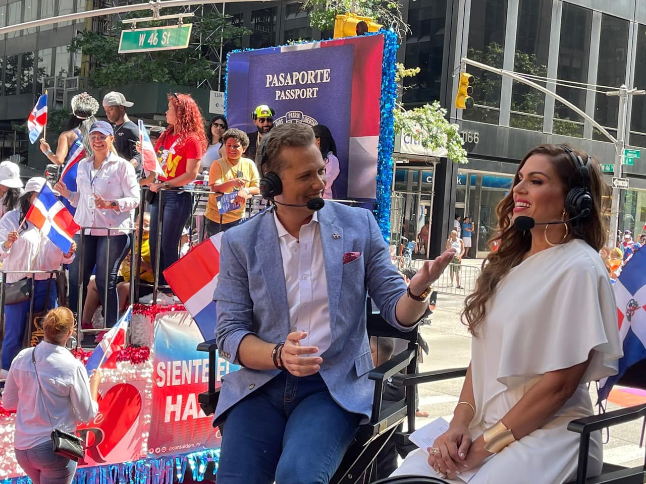 Los conductores de este evento fueron Rafael Bello y Damaris Díaz de Univision Nueva York.
<br>