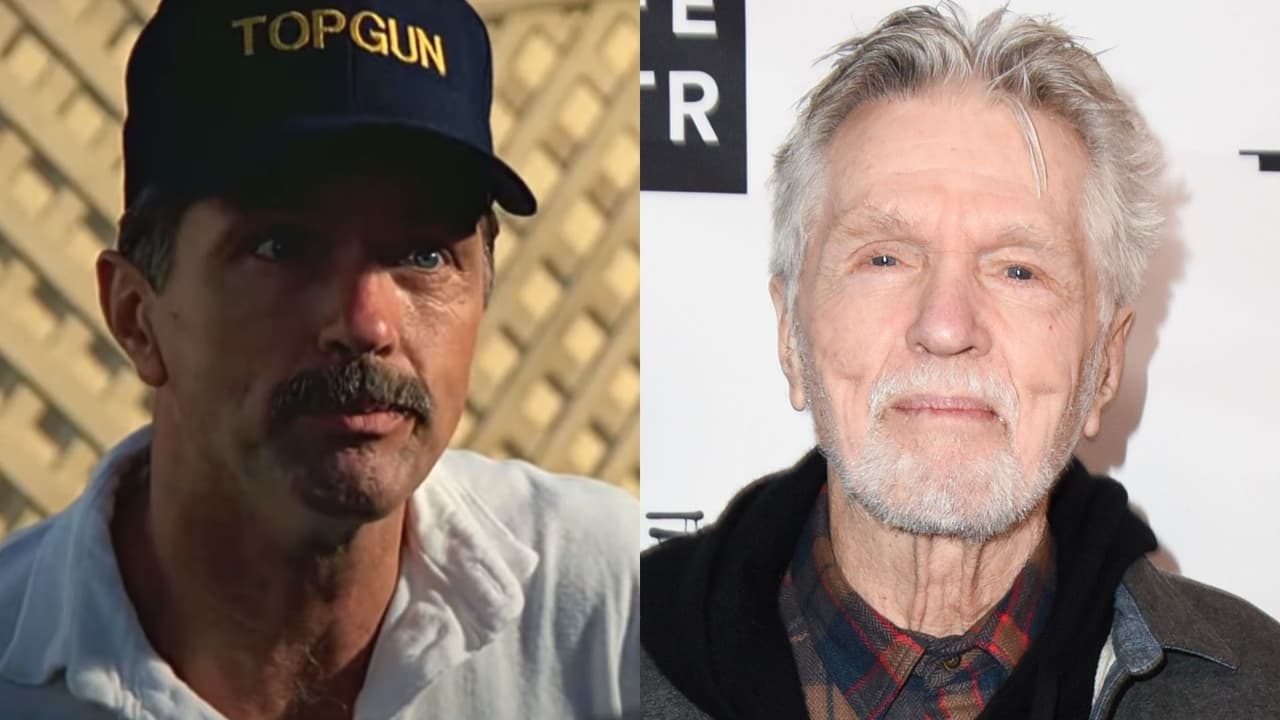Tom Skerritt como Mike "Viper" Metcalf en ‘Top Gun’.
