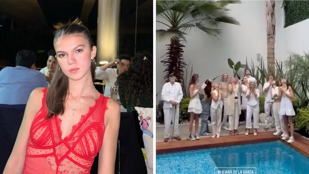 Valentina Gilabert reaparece en redes junto a su familia: Rinden homenaje a su abuela Iliana de la Garza