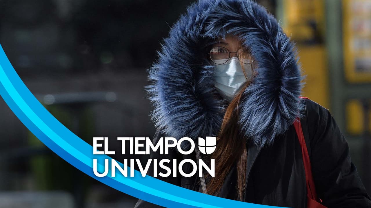 Llega frío del Ártico: Luego de días en 80 grados, caen las temperaturas y se espera lluvia helada