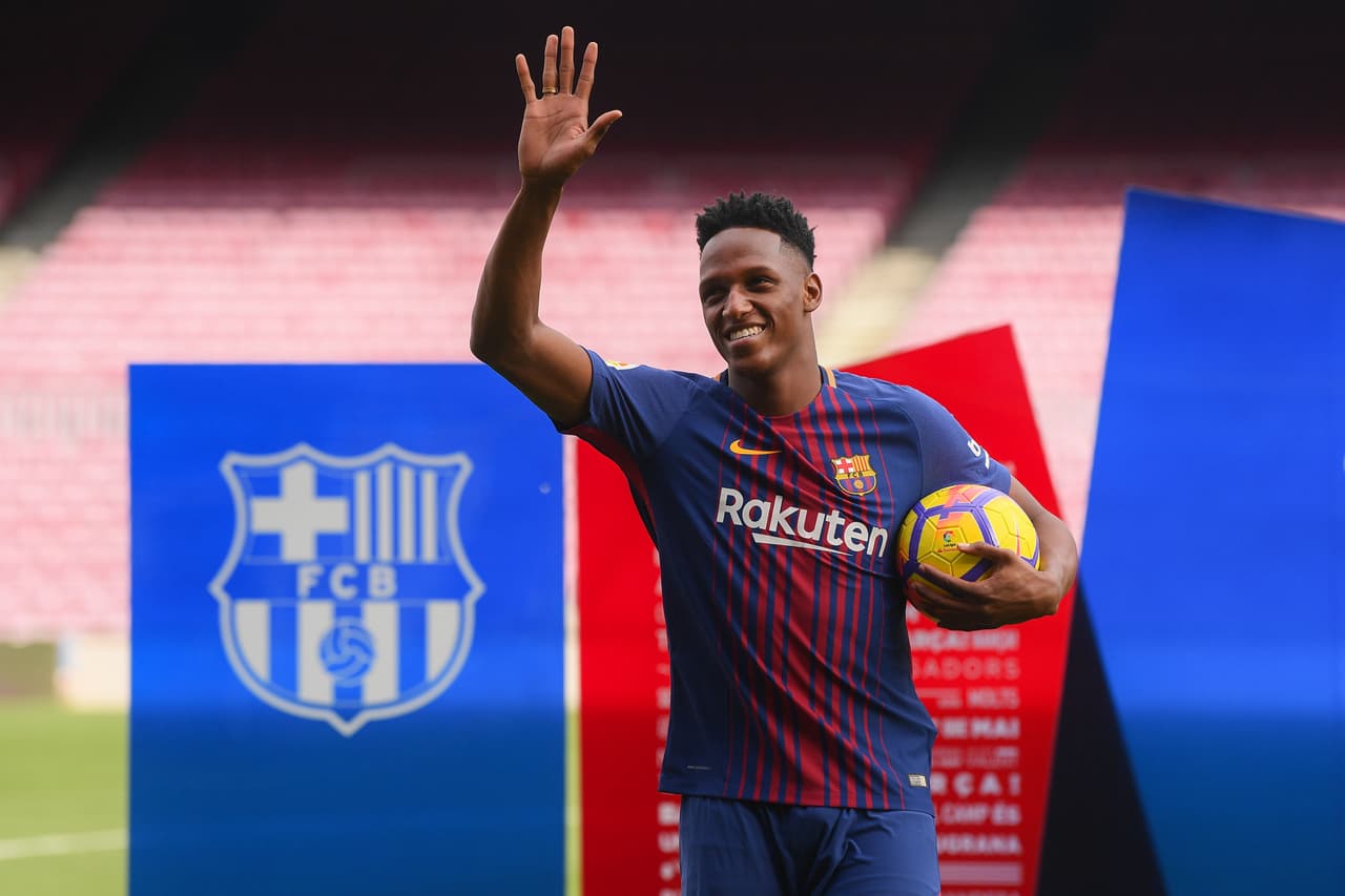 Encabezados por Yerry Mina, estos son los ocho jugadores que dejarían el Barcelona este verano