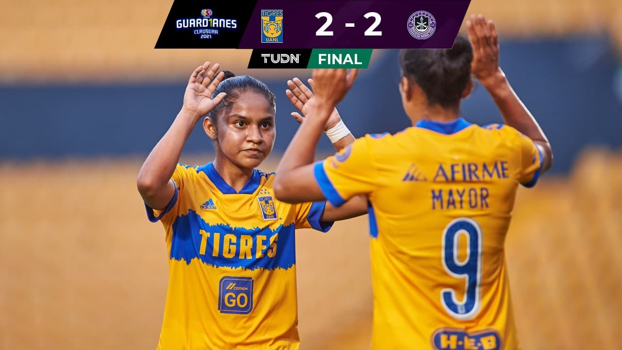 Tigres femenil empata y compromete el liderato general
