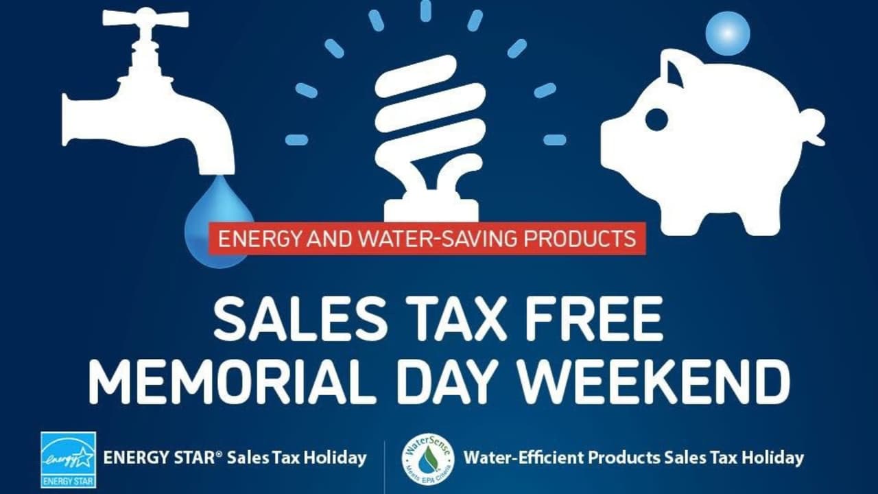 Se acerca el fin de semana libre de impuestos a electrodomésticos ahorradores de energía y agua en Texas