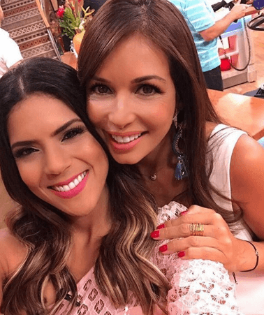 Giselle ha sido parte importante de la historia de Nuestra Belleza Latina y, aunque el año que Francisca ganó no estuvo en el show, ella la adoptado como parte de su familia.