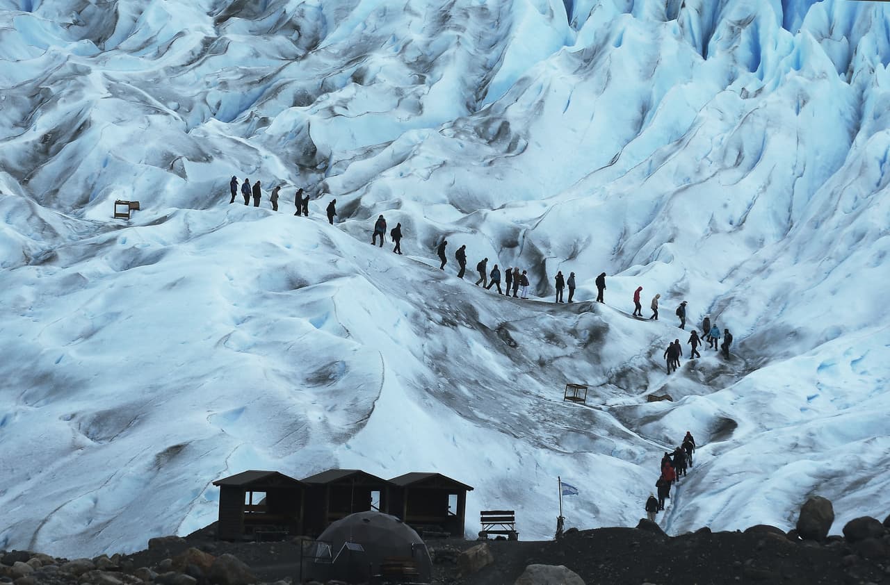 <b>Glaciar Perito Moreno de la Patagonia, Santa Cruz (Argentina)</b>
<br>El color blanco del hielo aporta un tono único a la fotografía. Irrepetible.