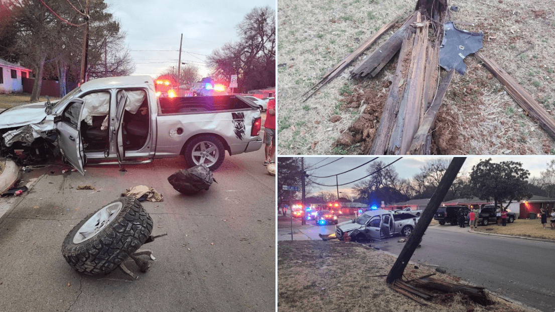 Choca contra un poste de electricidad y termina arrestado en Lakeworth