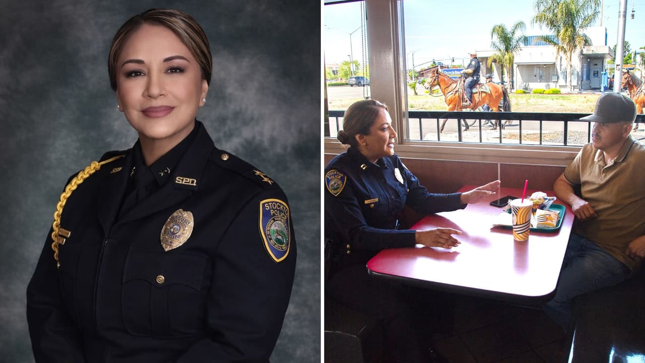 Policía de Stockton nombra a primera subjefa de origen latino; busca inspirar a jóvenes de California