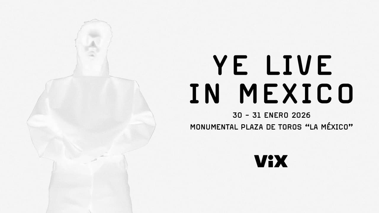 YE regresa a México con dos grandes conciertos que puedes disfrutar EN VIVO por ViX