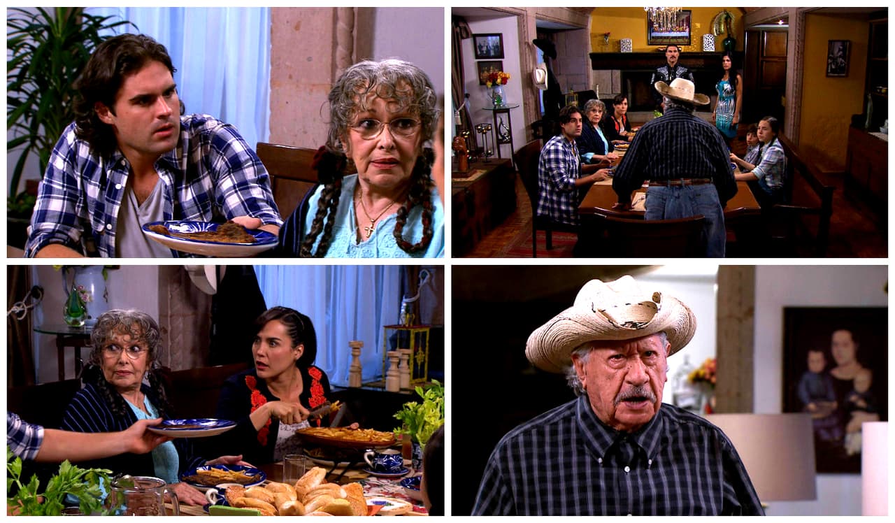 Al único que le pareció fue a don Porfirio. ¡Se quiere dar un taco de ojo!