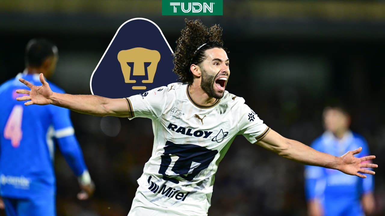 Golazo de 'Chino' Huerta ante Cruz Azul, el primero desde su regreso a Pumas