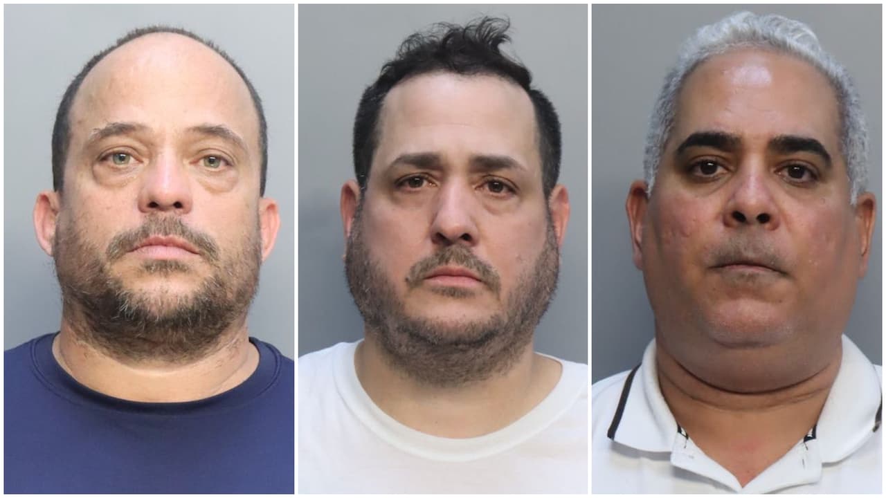 Arrestan a tres hombres acusados de robar $360,000 a familia hispana en el suroeste de Miami-Dade