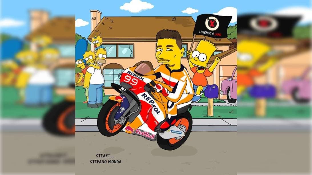 No podía faltar el piloto estrella del motociclismo, Jorge Lorenzo.