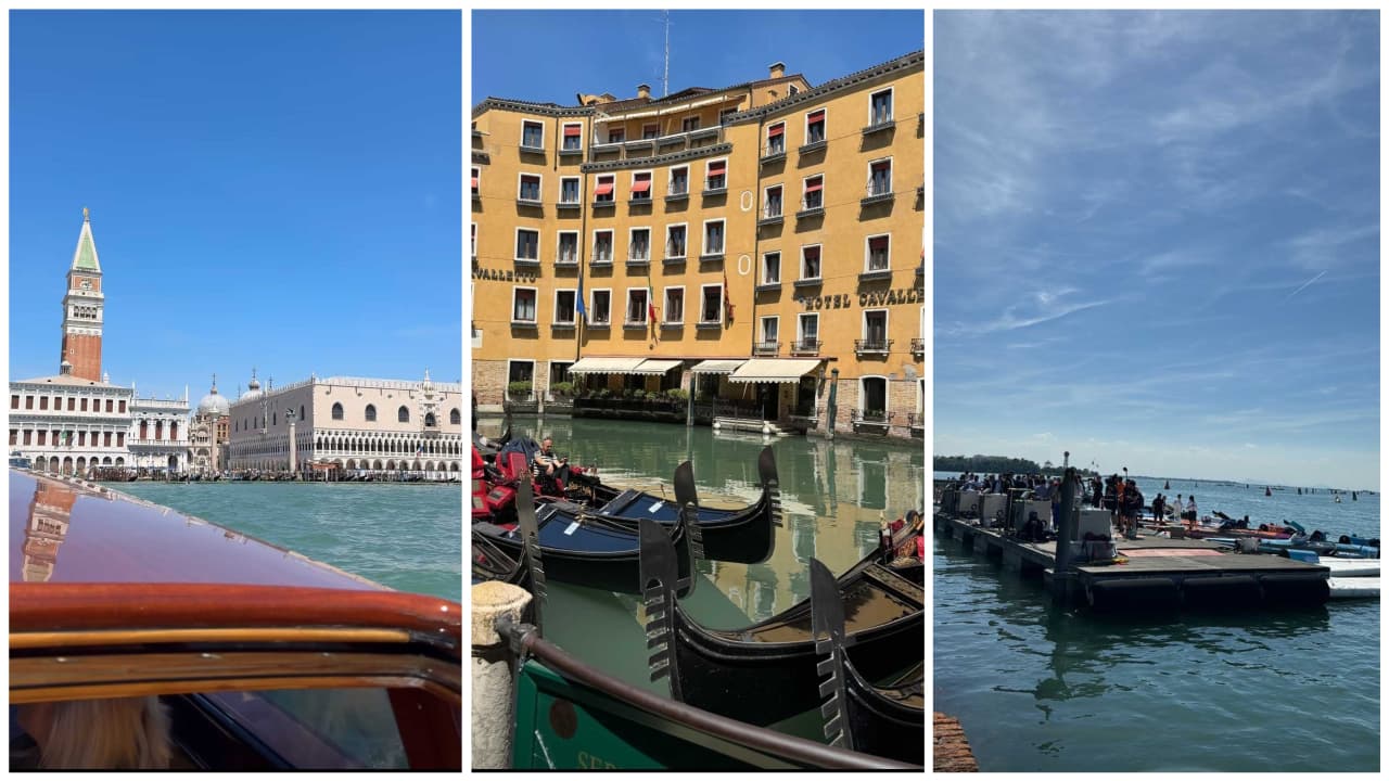 El viaje de cumpleaños de Nadia Ferreira a Venecia.