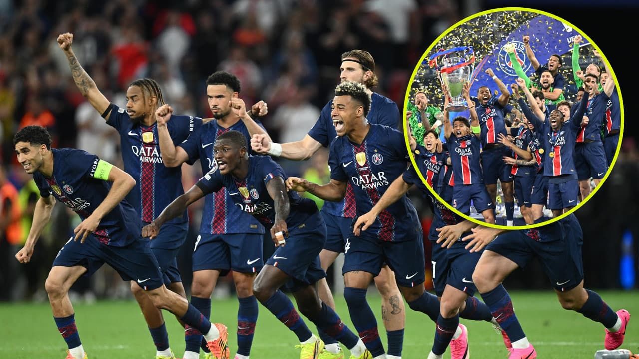 PSG se une a la élite: los equipos bicampeones de Europa en la historia