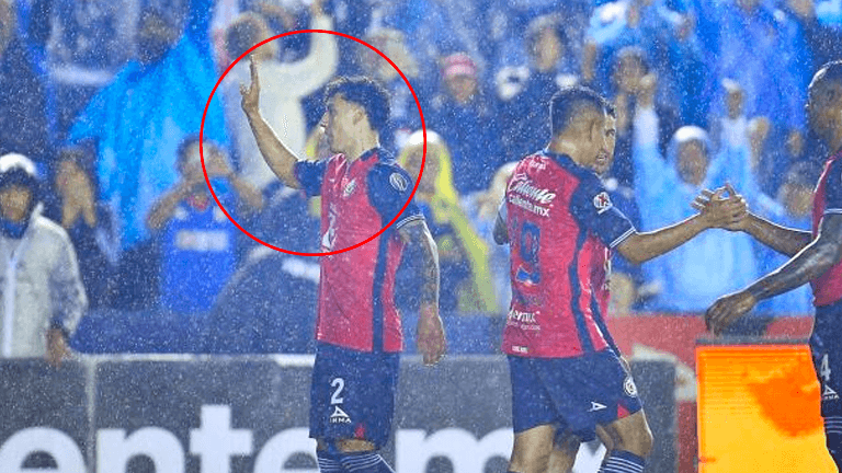 ¿Por qué no celebró Jorge Sánchez su gol en el Cruz Azul vs. Santos?