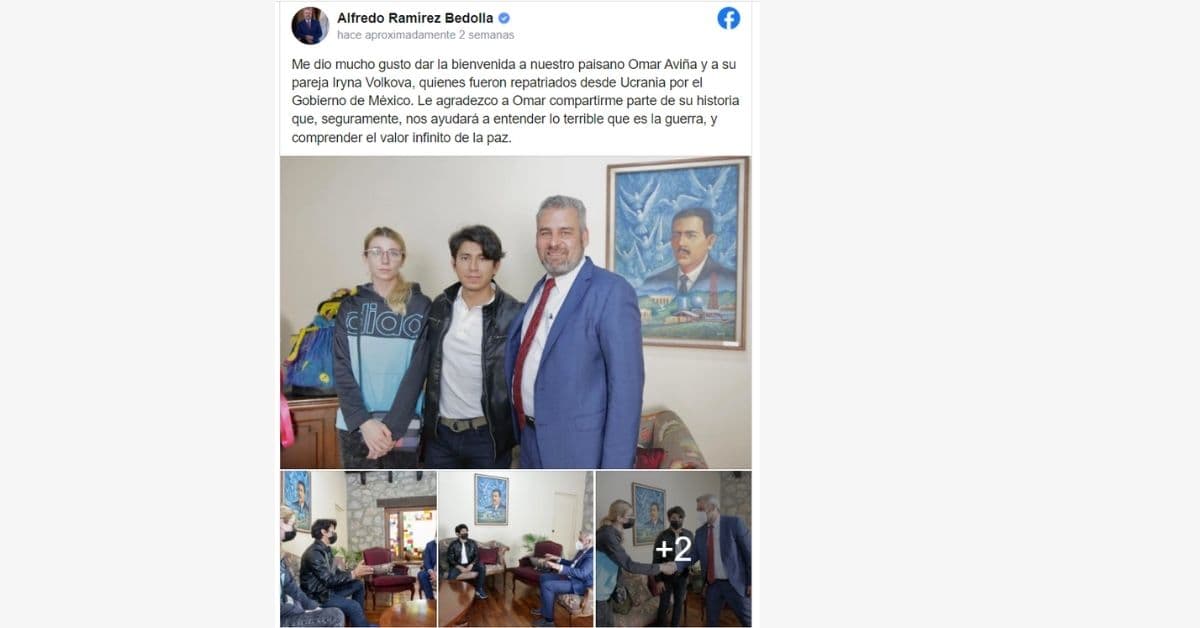 Atleta mexicano atrapado en Ucrania logró salir con todo y prometida le componen un corrido